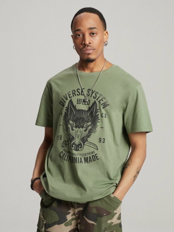 Diverse Men's printed T-shirt